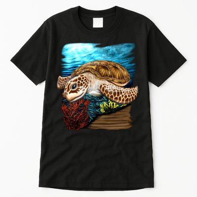 Sea Turtle Ocean Tall T-Shirt