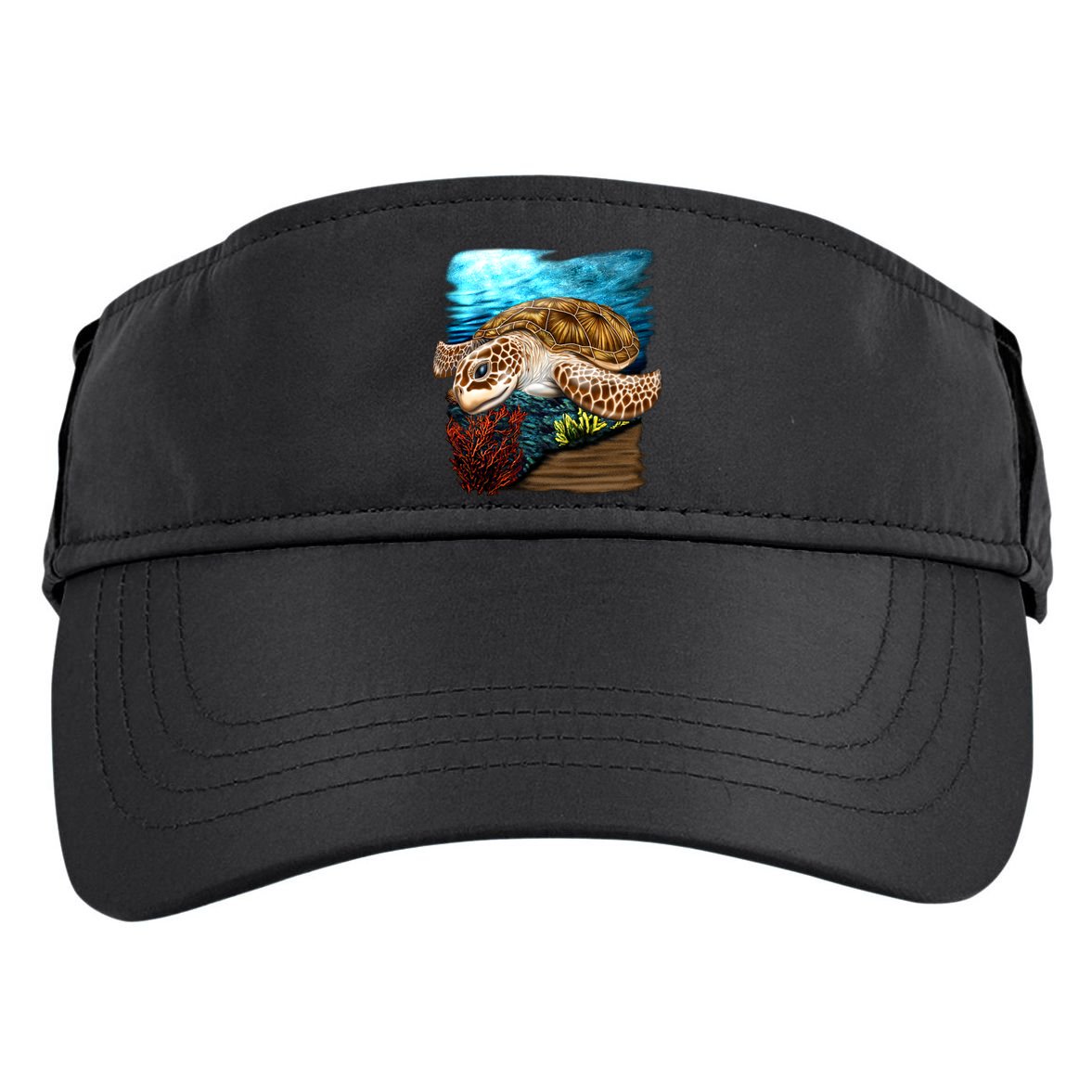 Sea Turtle Ocean Adult Drive Performance Visor