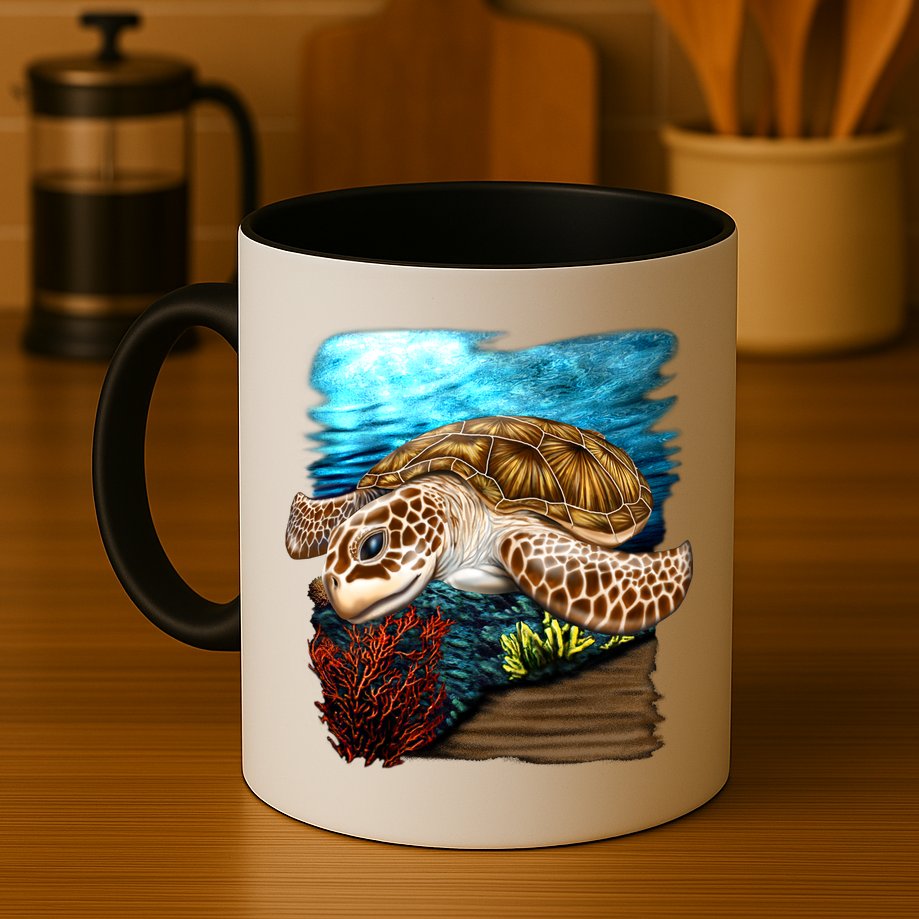 Sea Turtle Ocean Mug