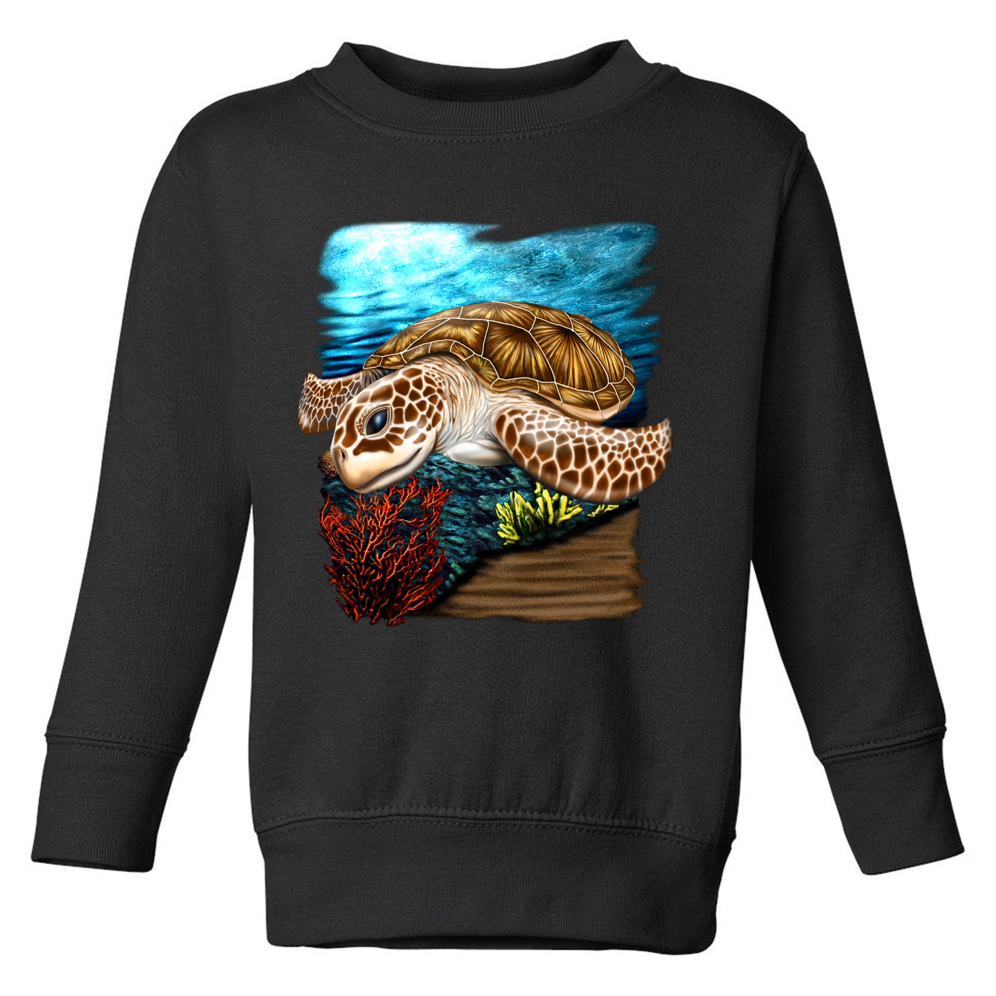 Sea Turtle Ocean Toddler Sweatshirt
