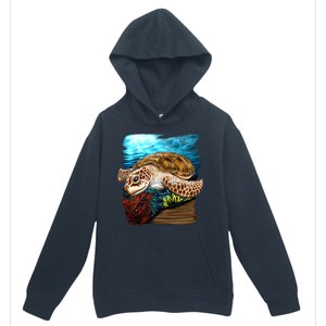 Sea Turtle Ocean Urban Pullover Hoodie