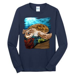 Sea Turtle Ocean Tall Long Sleeve T-Shirt