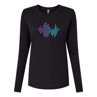 Sound Engineer Audio Music Equalizer Audio Specialist Womens Cotton Relaxed Long Sleeve T-Shirt