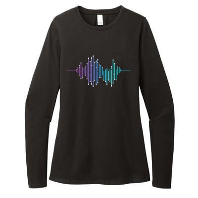 Sound Engineer Audio Music Equalizer Audio Specialist Womens CVC Long Sleeve Shirt