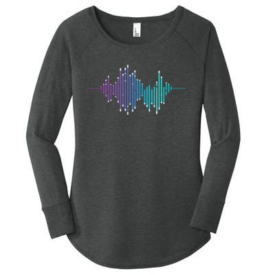 Sound Engineer Audio Music Equalizer Audio Specialist Women's Perfect Tri Tunic Long Sleeve Shirt