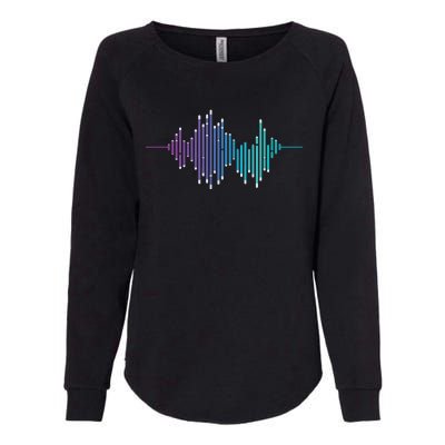 Sound Engineer Audio Music Equalizer Audio Specialist Womens California Wash Sweatshirt