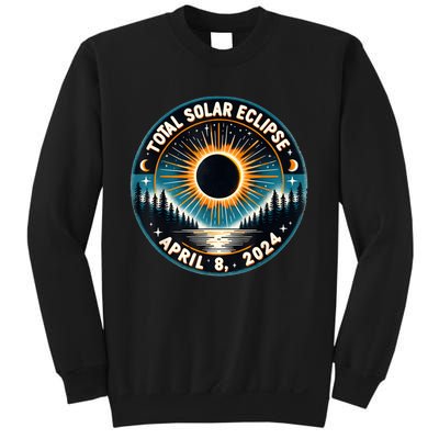 Solar Eclipse Astronomy Vintage 2024 Solar Eclipse Sweatshirt