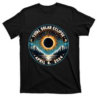 Solar Eclipse Astronomy Vintage 2024 Solar Eclipse T-Shirt