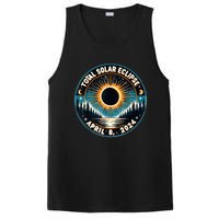 Solar Eclipse Astronomy Vintage 2024 Solar Eclipse PosiCharge Competitor Tank