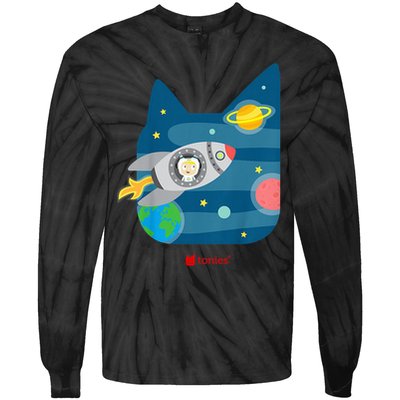 Space Explorer Adventure  Tie-Dye Long Sleeve Shirt