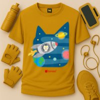 Space Explorer Adventure  Cooling Performance Crew T-Shirt