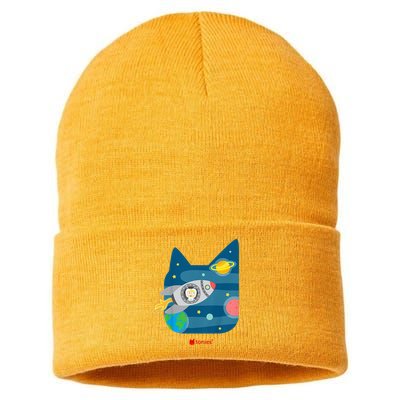 Space Explorer Adventure  Sustainable Knit Beanie