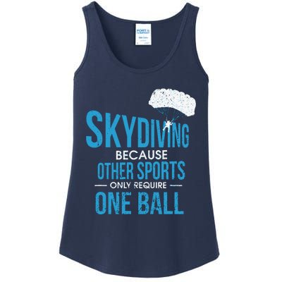 Skydive & Extreme Athlete Skydiving Design For A Skydiver Ladies Essential Tank