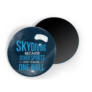 Skydive & Extreme Athlete Skydiving Design For A Skydiver Magnet