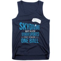 Skydive & Extreme Athlete Skydiving Design For A Skydiver Tank Top