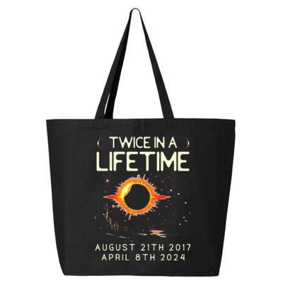 Solar Eclipse Astronomy Twice In Lifetime 2024 Solar Eclipse 25L Jumbo Tote