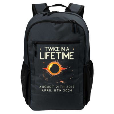 Solar Eclipse Astronomy Twice In Lifetime 2024 Solar Eclipse Daily Commute Backpack