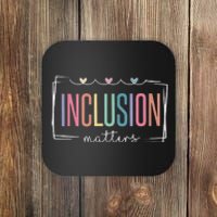 Special Education Autism Awareness Teacher Inclusion Matters Coaster