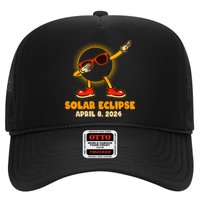 Solar Eclipse April 8 2024 Dabbing Sun Trucker Hat