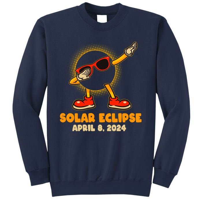 Solar Eclipse April 8 2024 Dabbing Sun Sweatshirt