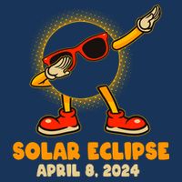 Solar Eclipse April 8 2024 Dabbing Sun Button
