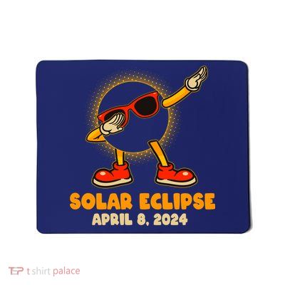 Solar Eclipse April 8 2024 Dabbing Sun Mousepad