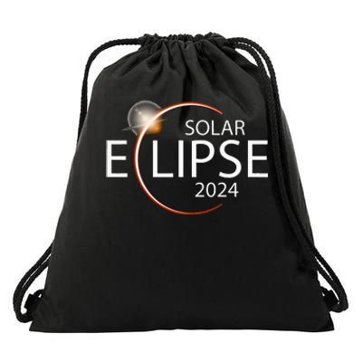 Solar Eclipse April 8 2024 Eclipse Party 2024 Souvenir Drawstring Bag