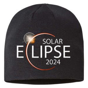 Solar Eclipse April 8 2024 Eclipse Party 2024 Souvenir Sustainable Beanie