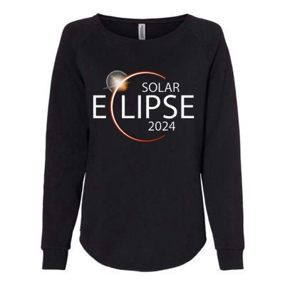 Solar Eclipse April 8 2024 Eclipse Party 2024 Souvenir Womens California Wash Sweatshirt