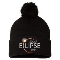 Solar Eclipse April 8 2024 Eclipse Party 2024 Souvenir Pom Pom 12in Knit Beanie