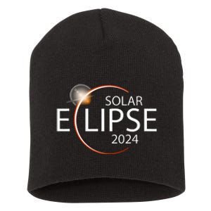 Solar Eclipse April 8 2024 Eclipse Party 2024 Souvenir Short Acrylic Beanie