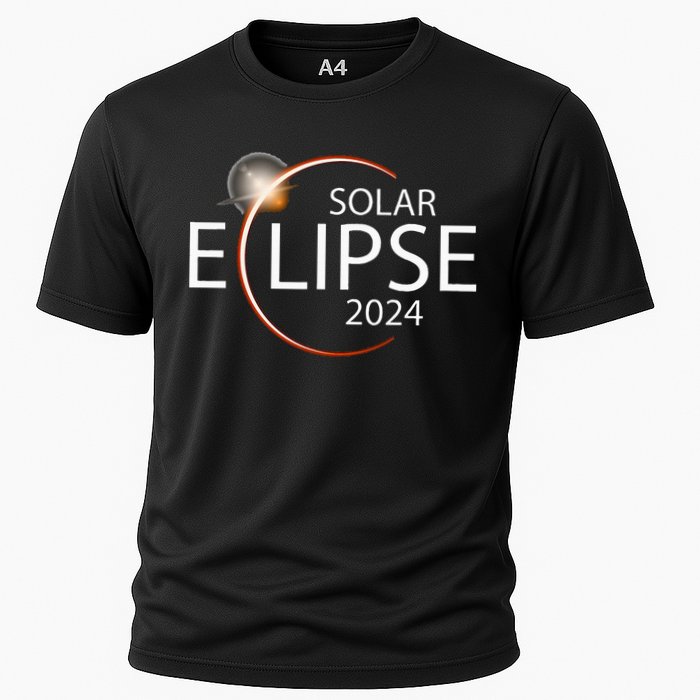 Solar Eclipse April 8 2024 Eclipse Party 2024 Souvenir Cooling Performance Crew T-Shirt
