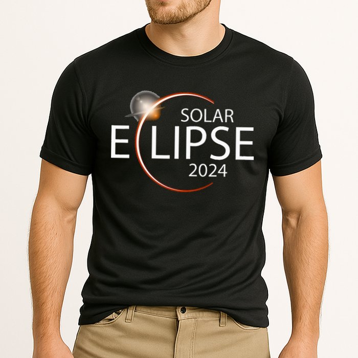 Solar Eclipse April 8 2024 Eclipse Party 2024 Souvenir Cooling Performance Crew T-Shirt