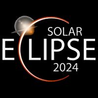 Solar Eclipse April 8 2024 Eclipse Party 2024 Souvenir T-Shirt