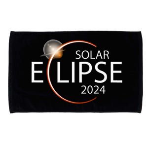 Solar Eclipse April 8 2024 Eclipse Party 2024 Souvenir Microfiber Hand Towel