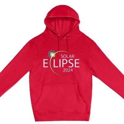 Solar Eclipse April 8 2024 Eclipse Party 2024 Souvenir Premium Pullover Hoodie