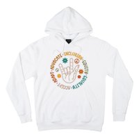 Special Education Autism Accept Equality Hippie Hoodie