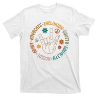 Special Education Autism Accept Equality Hippie T-Shirt