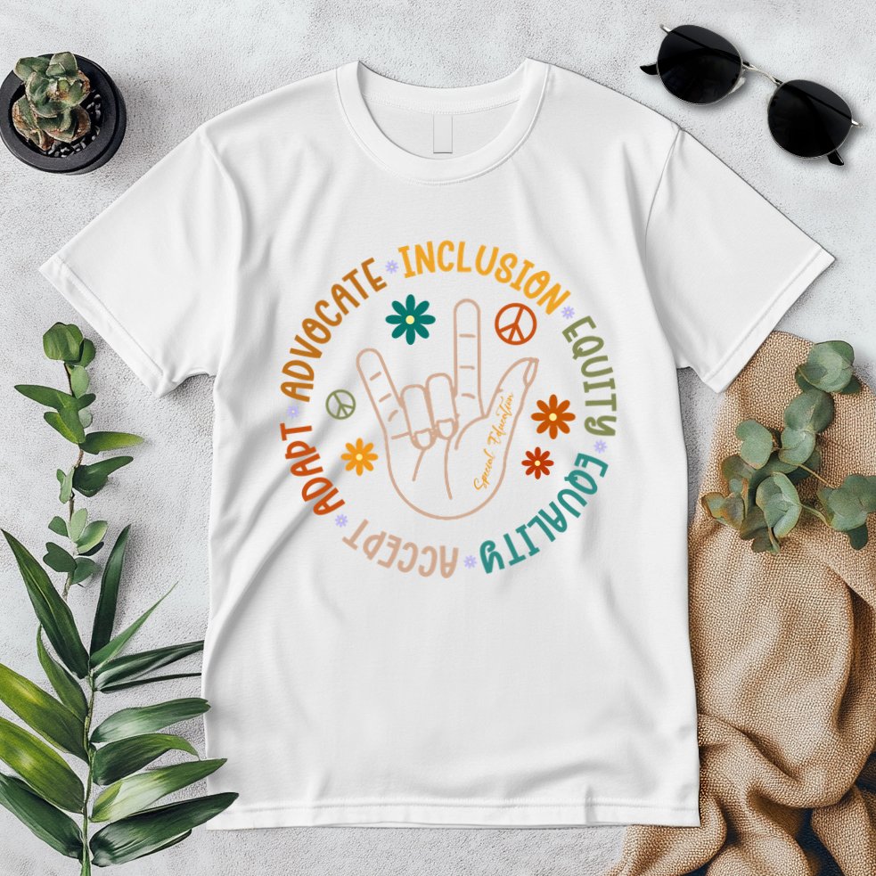 Special Education Autism Accept Equality Hippie Premium T-Shirt