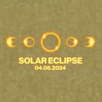 Solar Eclipse April 08 2024 Garment-Dyed Women's Muscle Tee