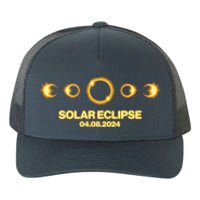 Solar Eclipse April 08 2024 Yupoong Adult 5-Panel Trucker Hat