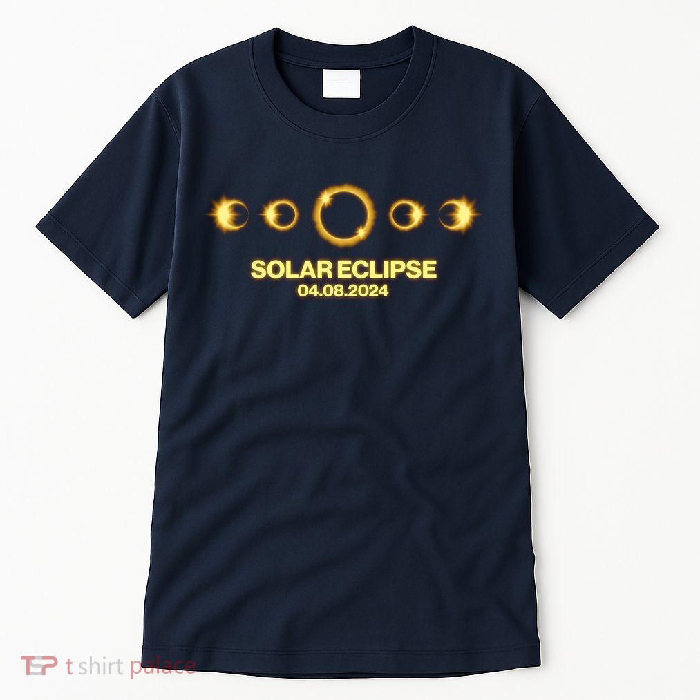 Solar Eclipse April 08 2024 Tall T-Shirt