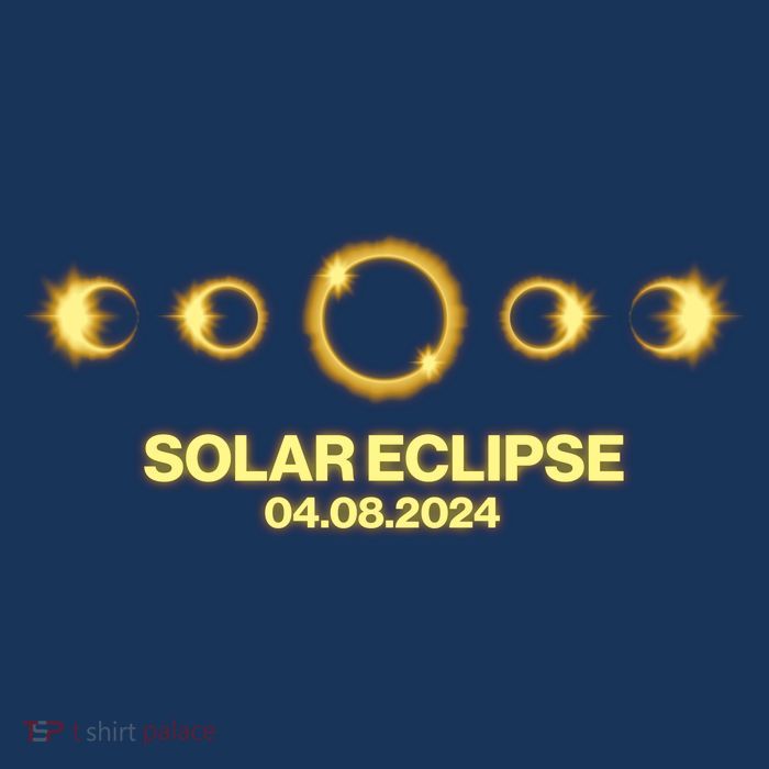 Solar Eclipse April 08 2024 Button