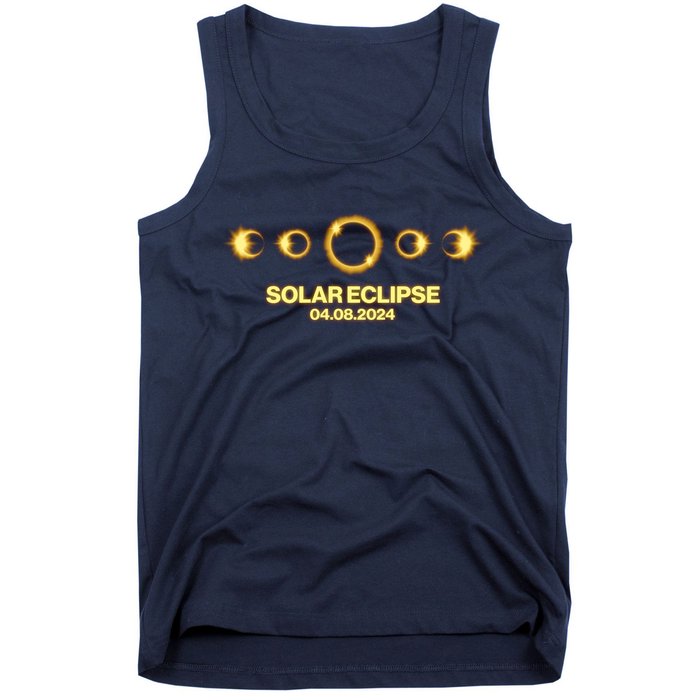 Solar Eclipse April 08 2024 Tank Top