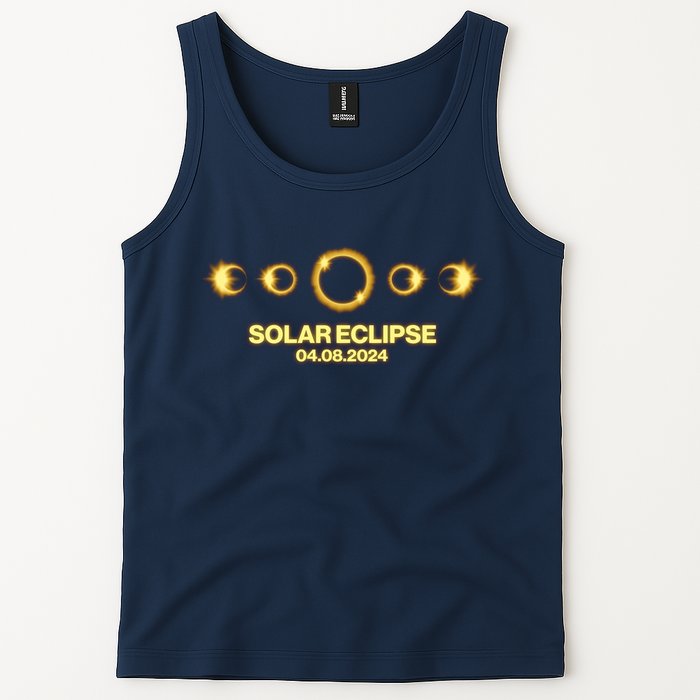 Solar Eclipse April 08 2024 Tank Top