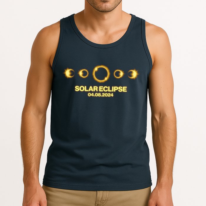 Solar Eclipse April 08 2024 Tank Top