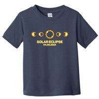 Solar Eclipse April 08 2024 Toddler T-Shirt