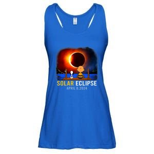 Solar Eclipse April 8 2024 Totality April 8 Ladies Essential Flowy Tank