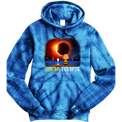 Solar Eclipse April 8 2024 Totality April 8 Tie Dye Hoodie