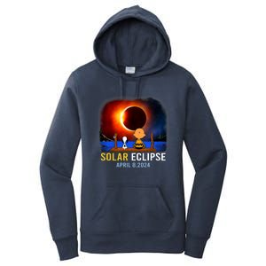 Solar Eclipse April 8 2024 Totality April 8 Women's Pullover Hoodie